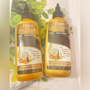 🛍️ Bigen Semi-Permanent Hair Color DB2 Dark Brown (3 oz)🎊